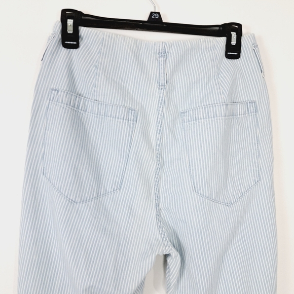 Gap 1969 Paper Bag Railroad Stripe Trouser Pant - Picture 6 of 12